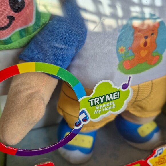 Cocomelon Boo Boo JJ Interactive Plush Doll • Lights Up & Sounds • Bandage Play - Picture 7 of 9